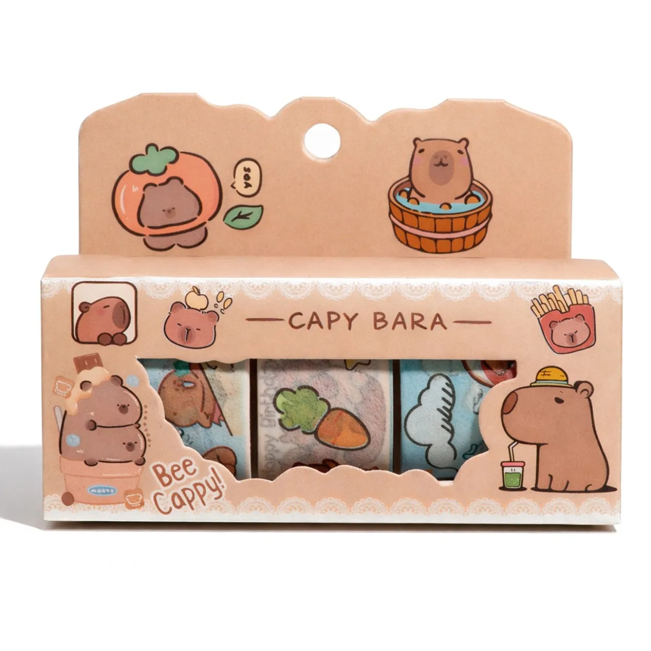 Capytape Washitape Fita Adesiva Decorativa