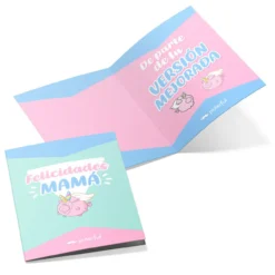 Cartão de Felicitações Mãe