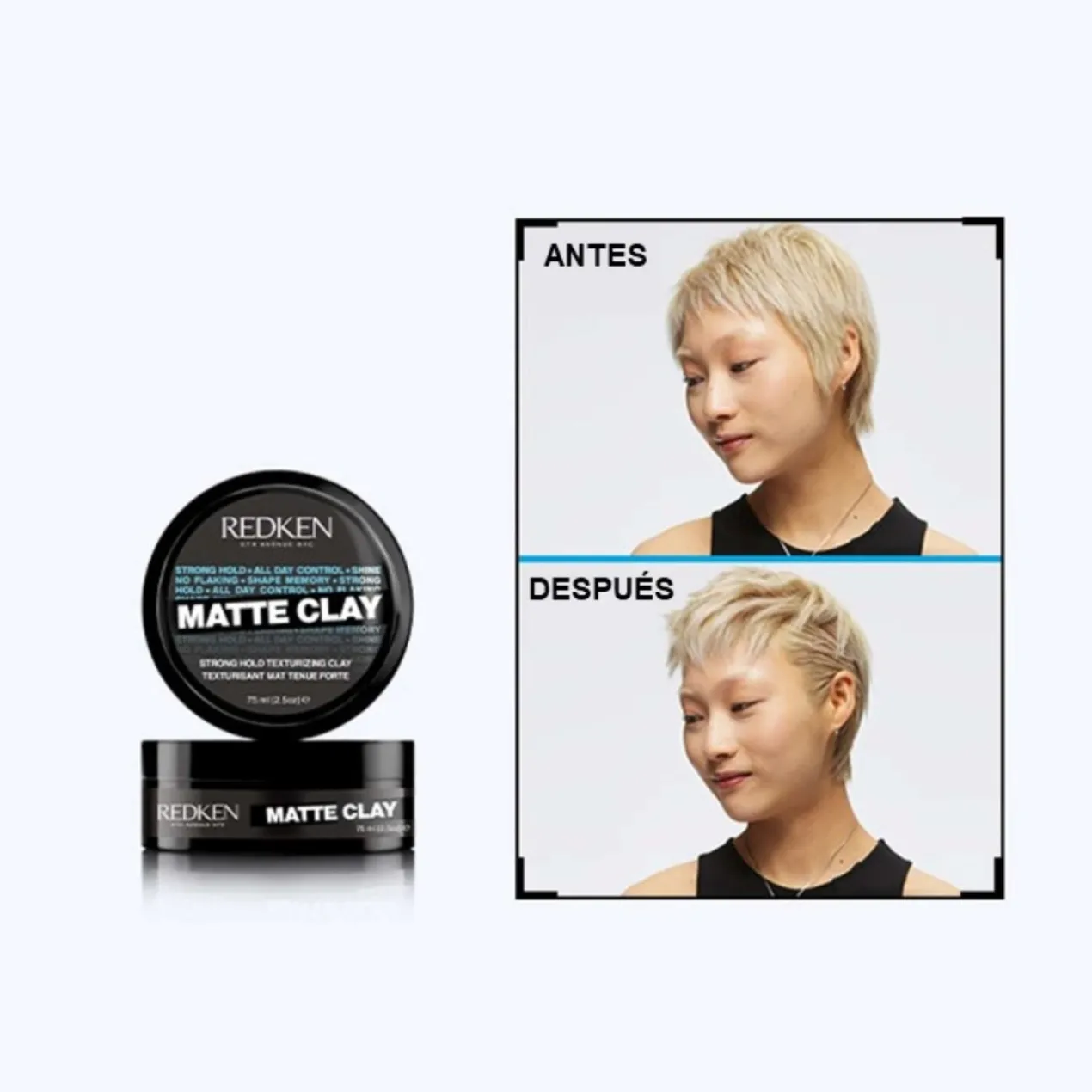 Cera de Penteado Matte Clay