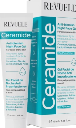 Ceramide Gel Facial de Noite Anti Imperfeições