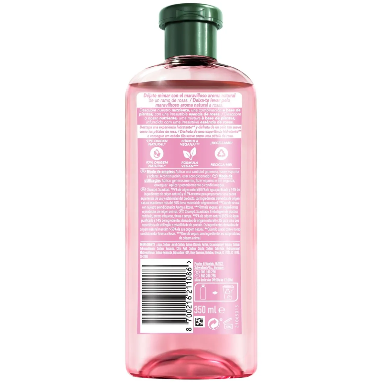 Champô Aroma a Rosas