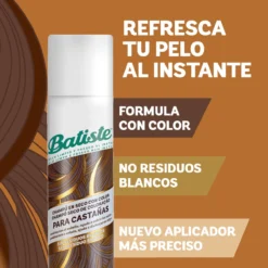 Champô a Seco com Cor para Castanhos