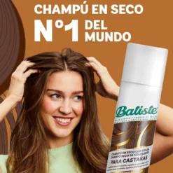 Champô a Seco com Cor para Castanhos