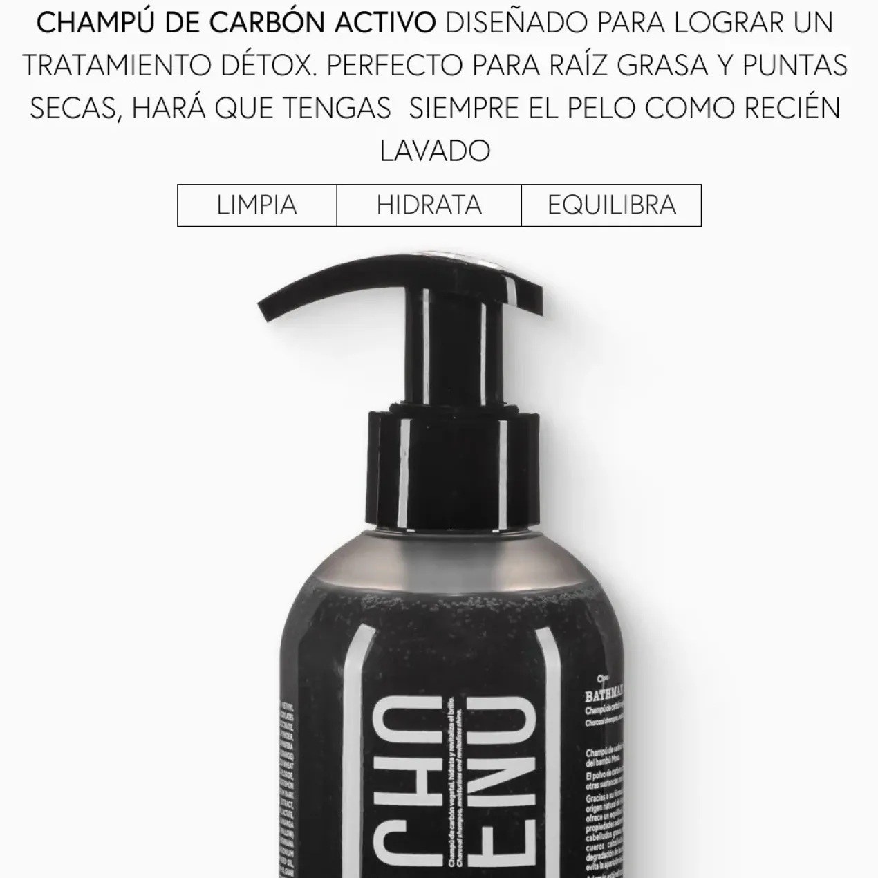 Champô Bathman Detox Hair