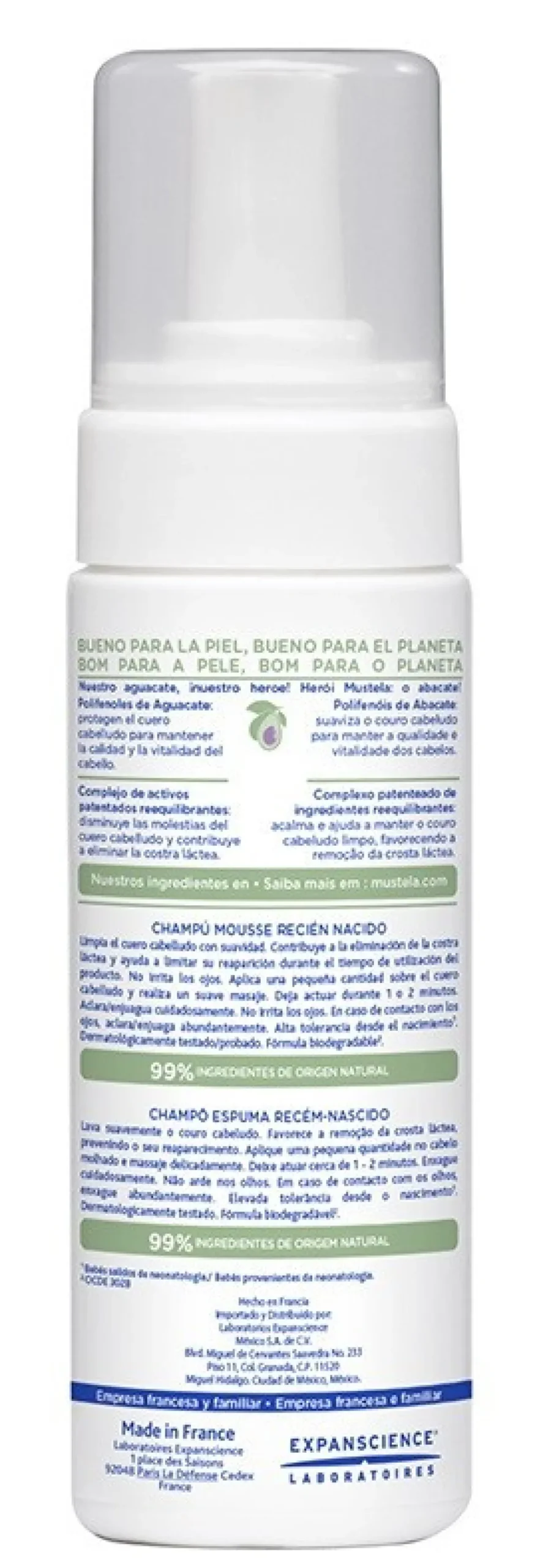 Champô Bebé Recém-Nascido