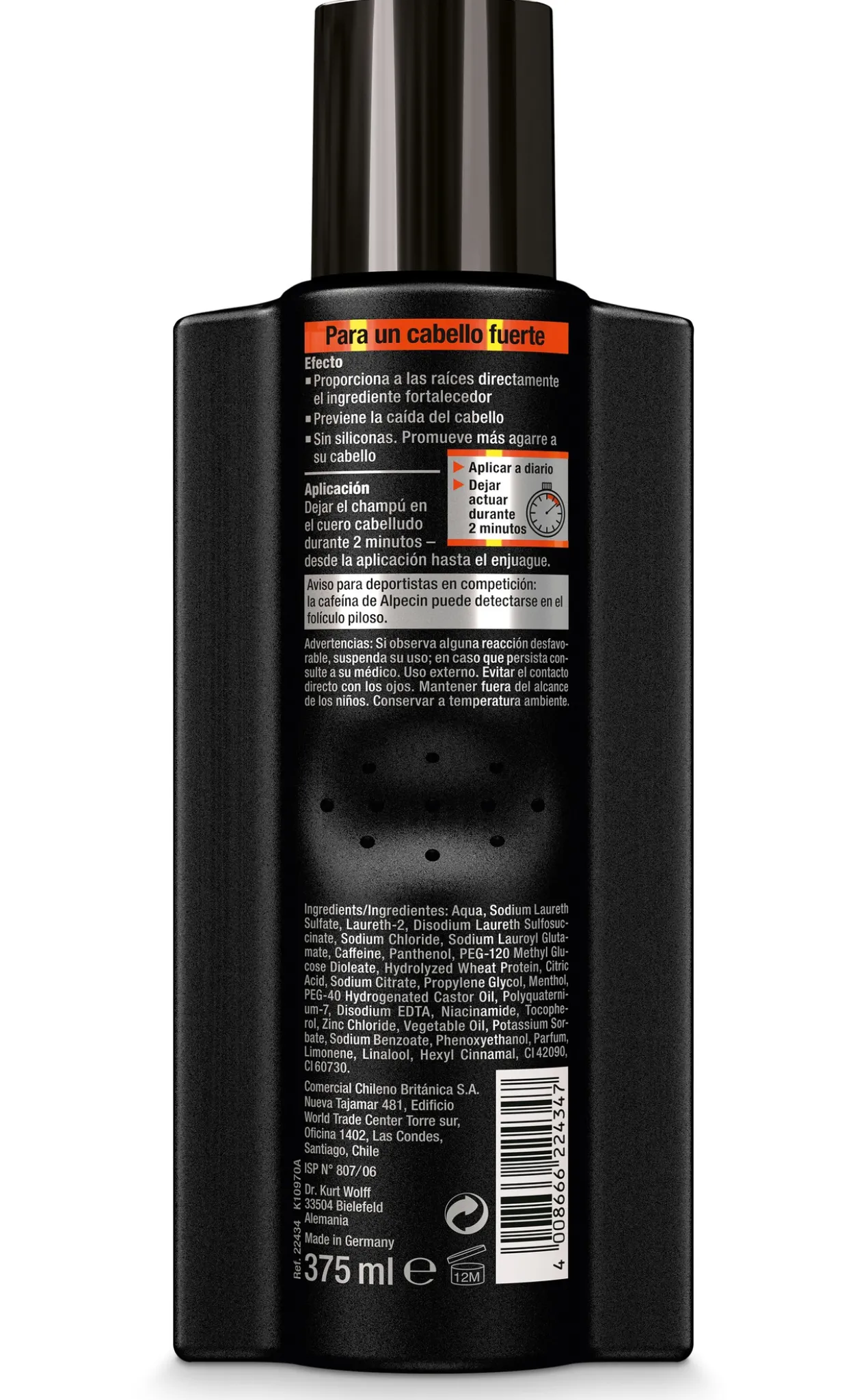 Champô Black Anti-queda