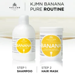 Champô com Extrato de Banana