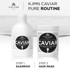 Champô com Extrato de Caviar