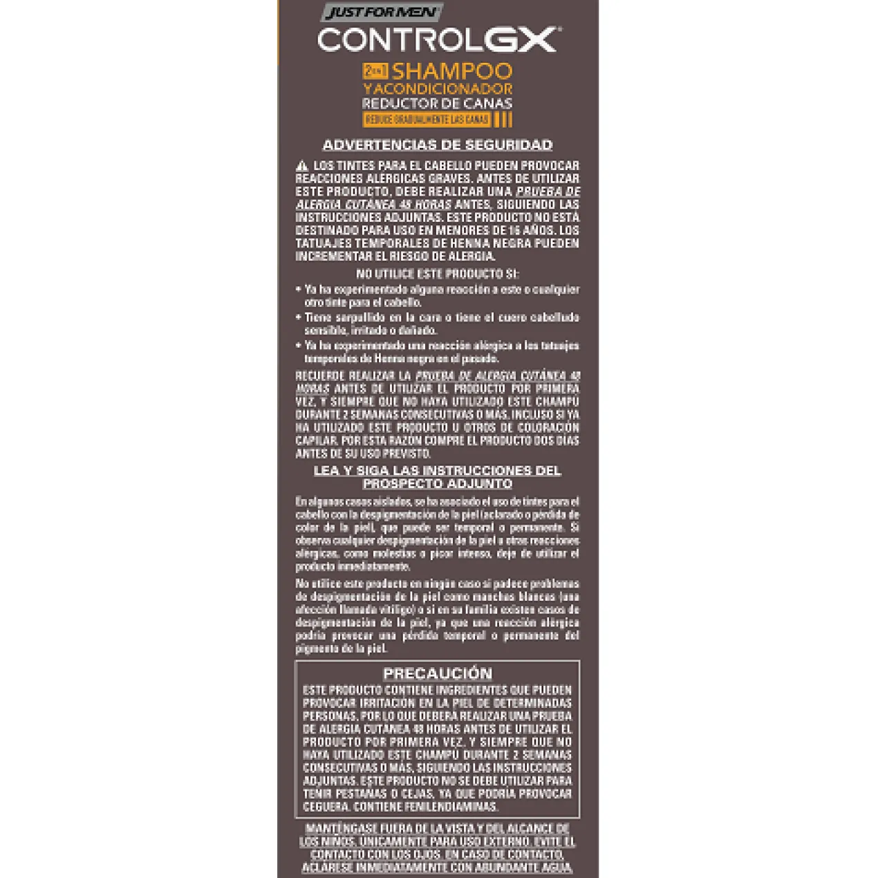 Champô Control GX e Amaciador 2 em 1