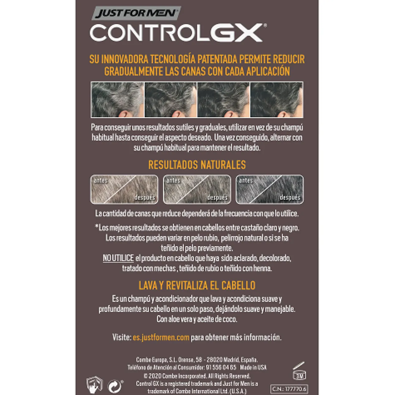 Champô Control GX e Amaciador 2 em 1