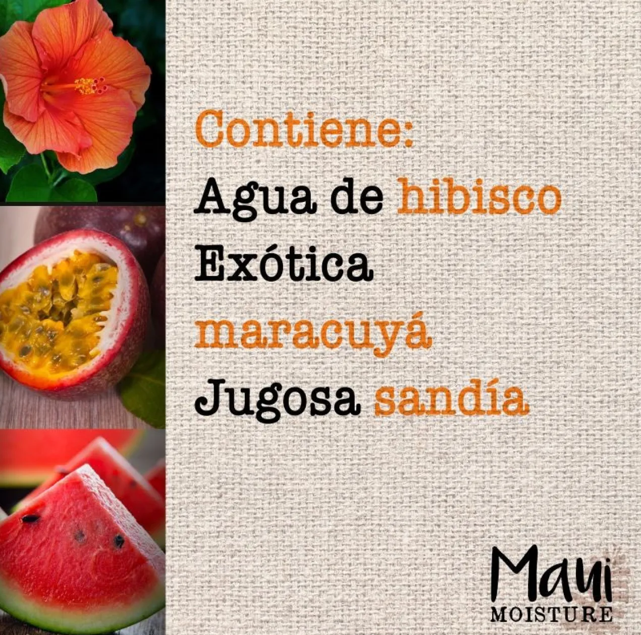Champô Hidratante com Água de Hibisco