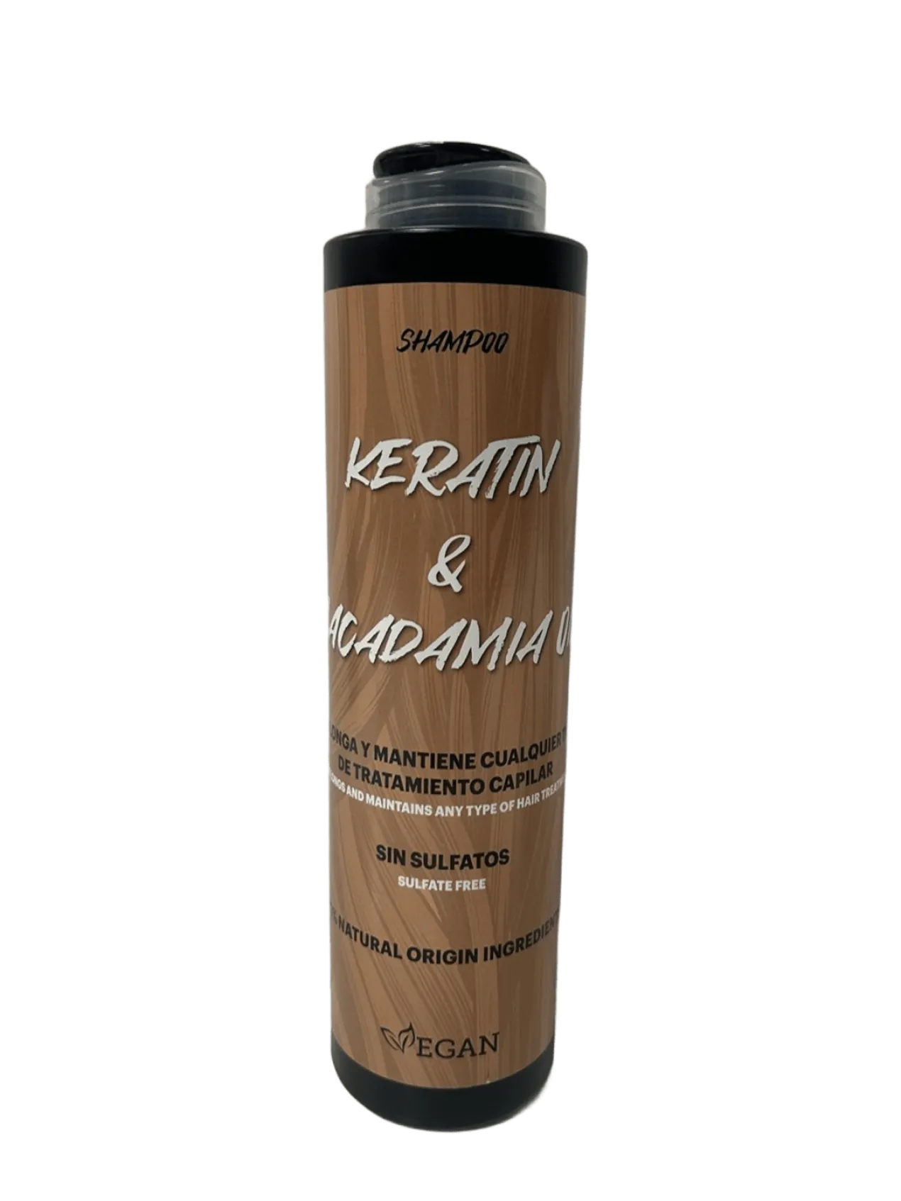 Champô Keratin & Macadâmia sem Sulfatos