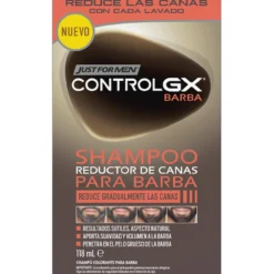 Champô Redutor de Cabelos Brancos para Barba