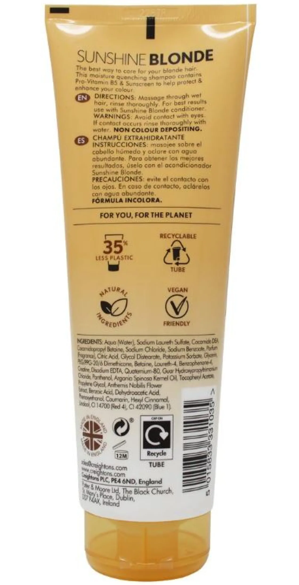 Champô Sunshine Blonde