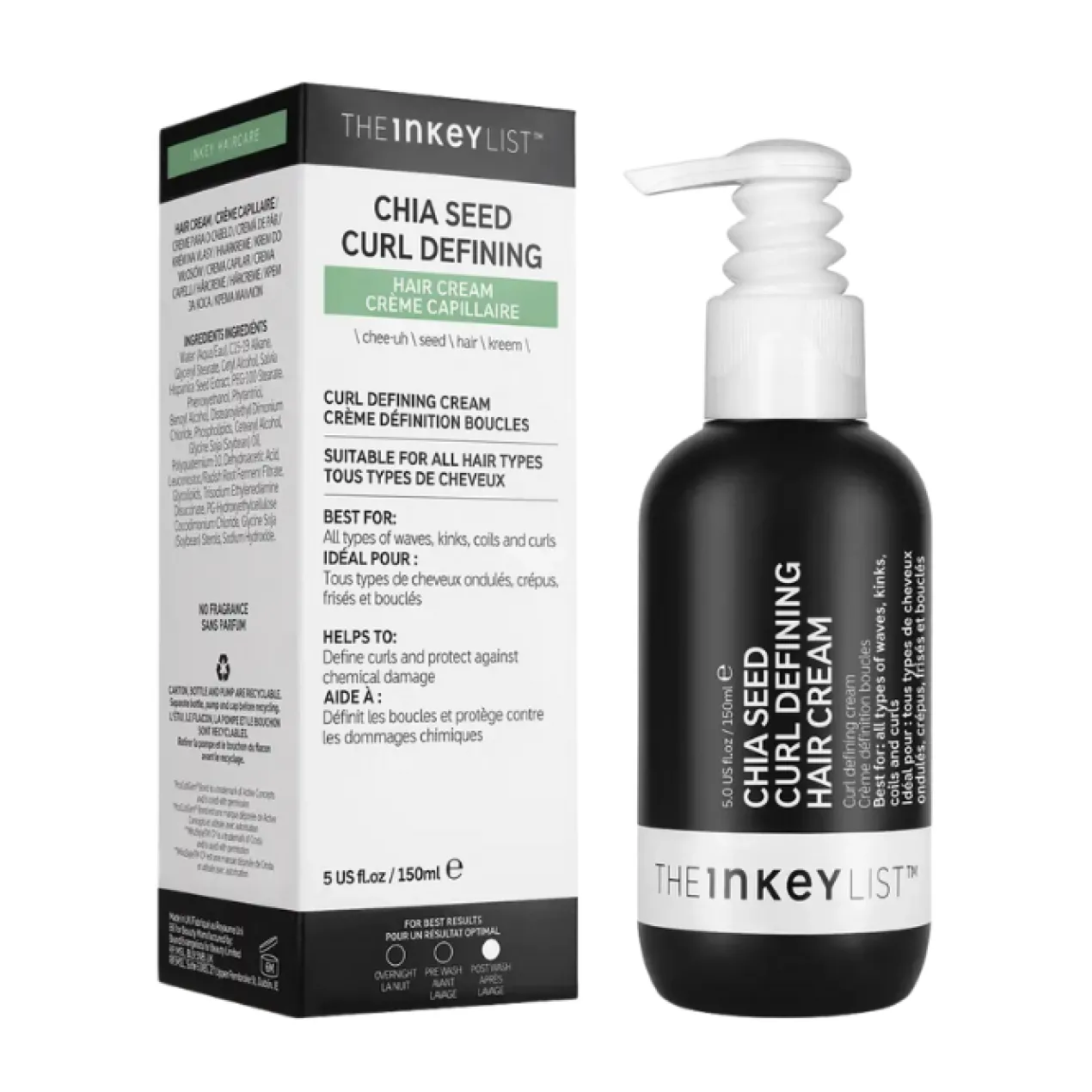 Chia Seed Curl Defining Hair Cream