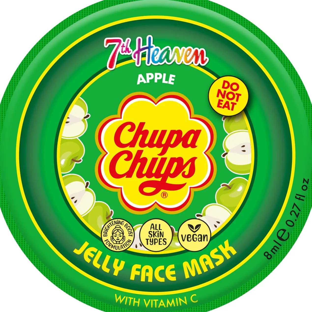 Chupa Chups Máscara Facial de Gelatina de Maçã