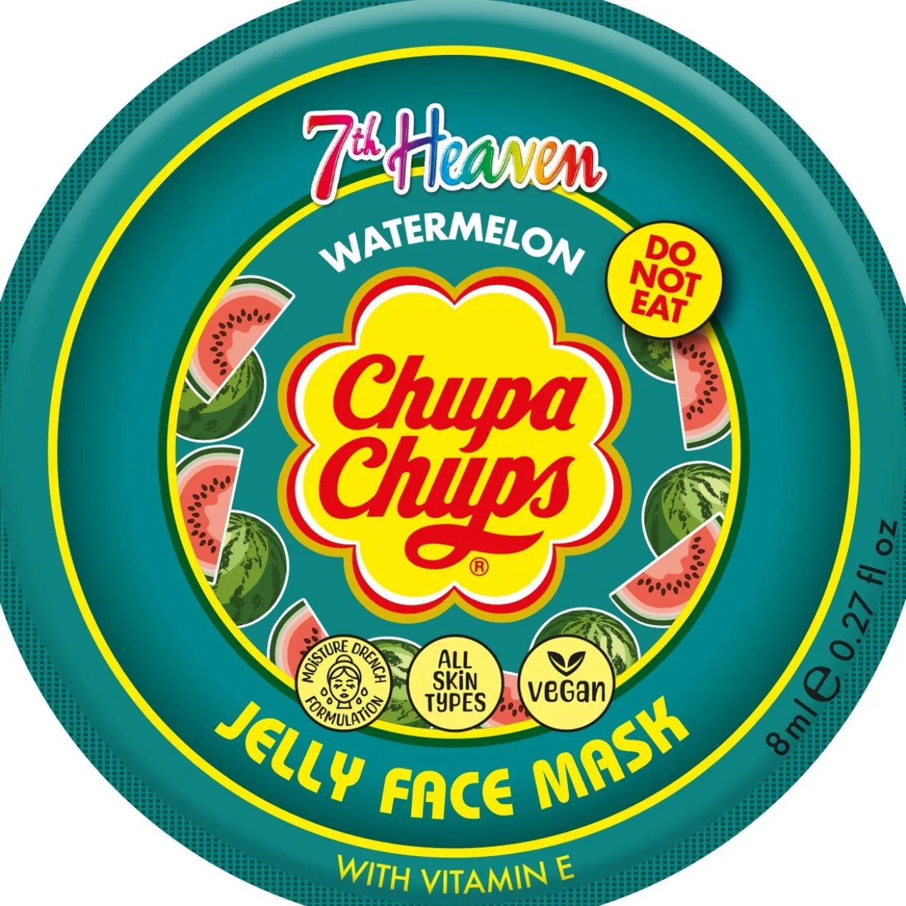 Chupa Chups Máscara Facial de Gelatina Melancia