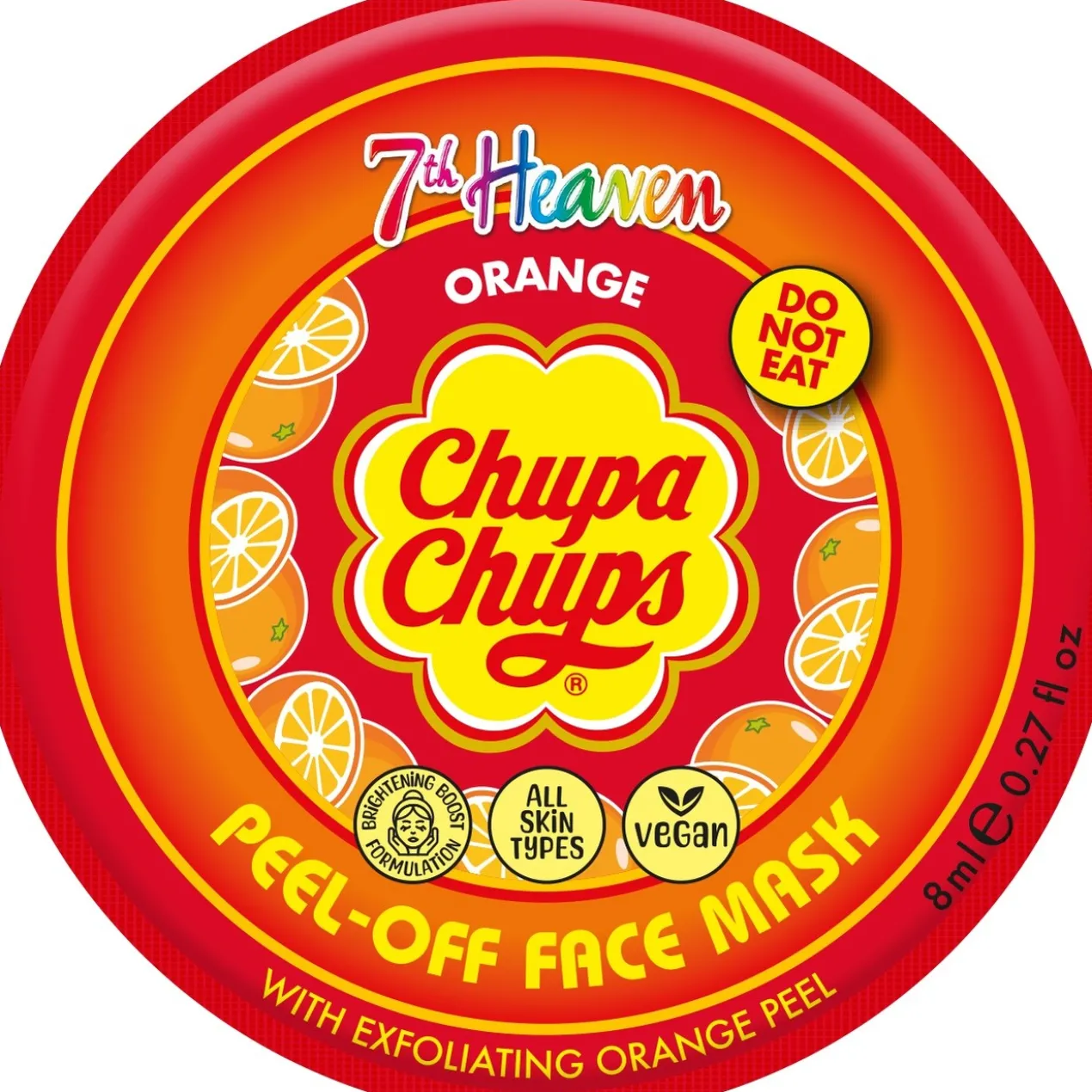 Chupa Chups Máscara Facial Peel-Off Laranja