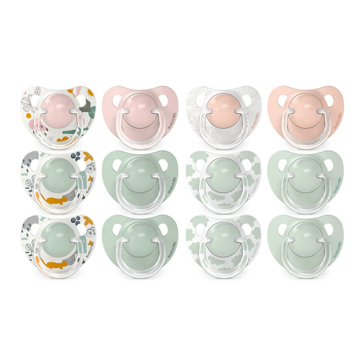 Chupetas Anatómicas Tetina Silicone 0-6M