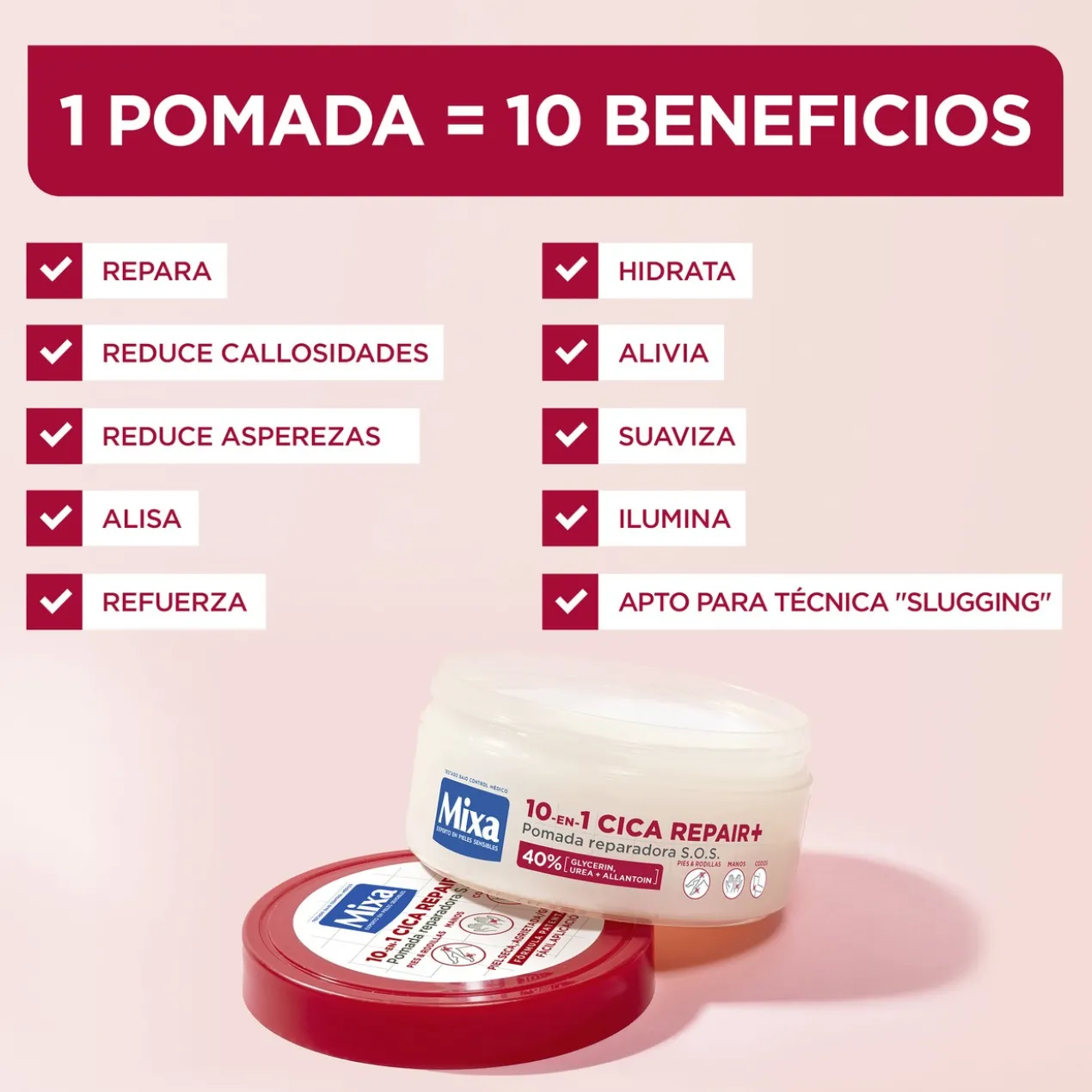 Cica Repair+ 10 em 1 Bálsamo Reparador S.O.S.
