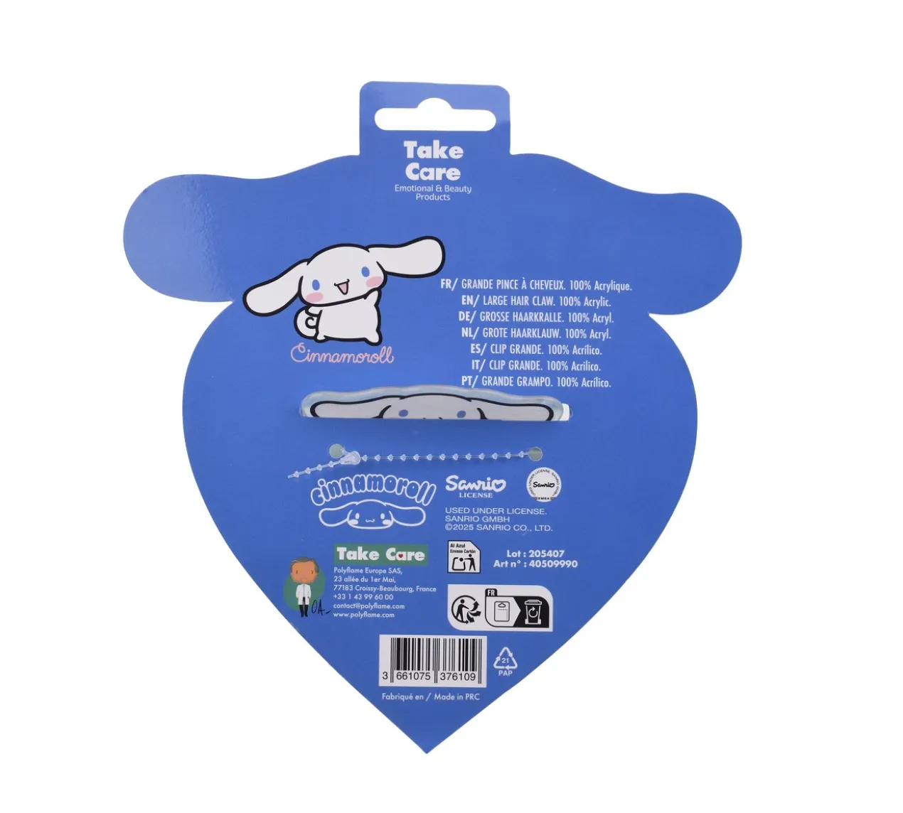 Cinnamoroll Mola para o Cabelo