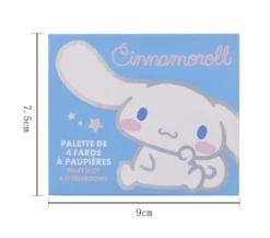 Cinnamoroll Paleta de 4 Sombras de Olhos