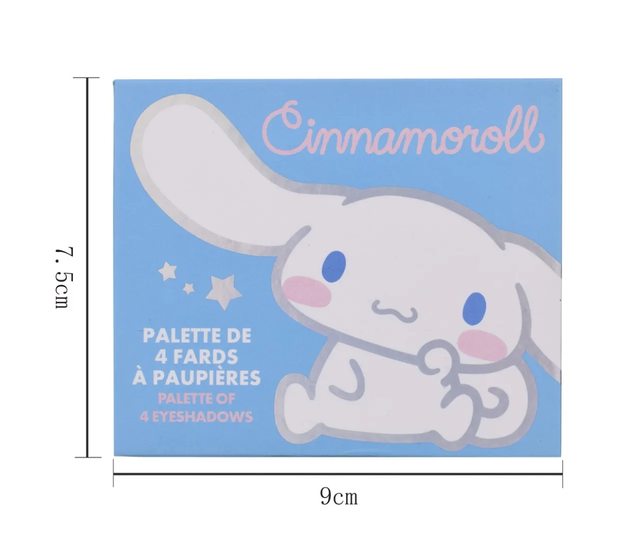 Cinnamoroll Paleta de 4 Sombras de Olhos