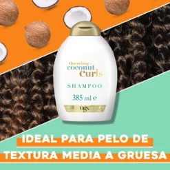 Coconut Curls Champô de Coco para Cabelos Encaracolados e Ondulados