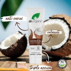 Coconut Oil Pasta de Dentes Branqueadora