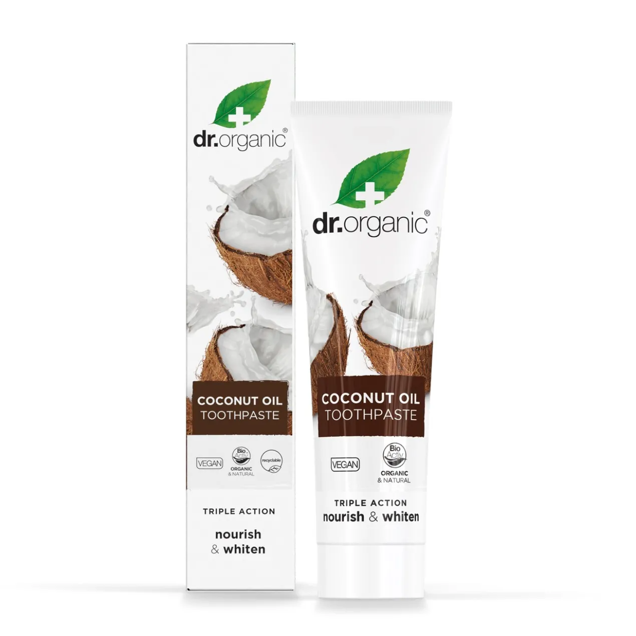Coconut Oil Pasta de Dentes Branqueadora