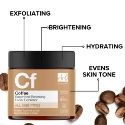 Coffee & Walnut Superfood Esfoliante Facial Renovador