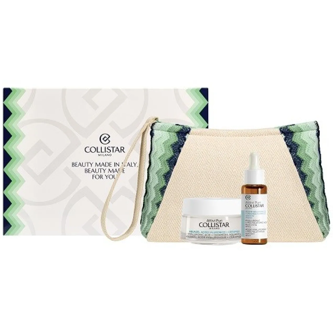 Coffret Attivi Puri Ácido Hialurónico Creme Gel + Gotas