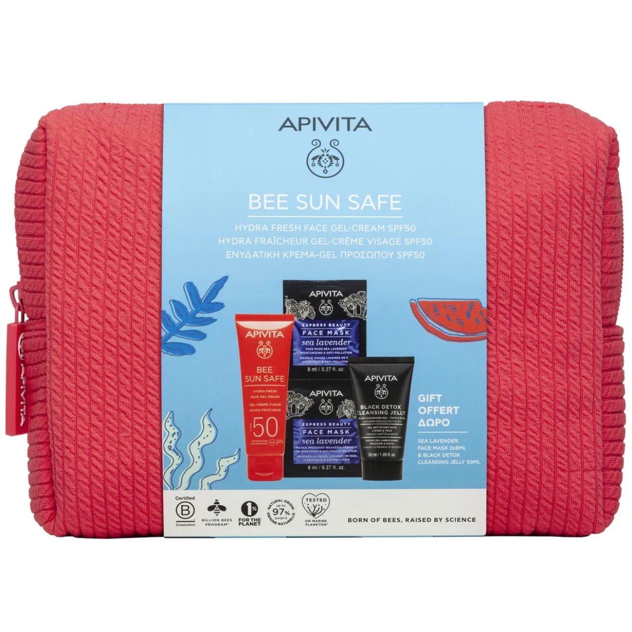 Coffret Bee Sun Safe Hydra Fresh Gel-Creme SPF50