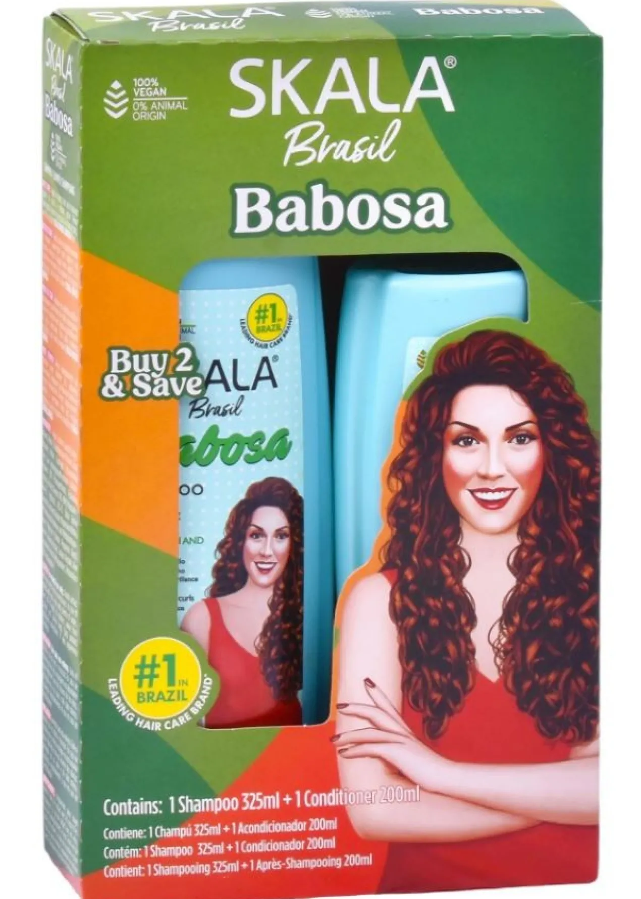 Coffret Champô e Condicionador Babosa