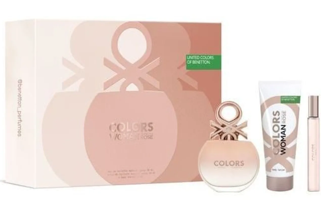 Coffret Colours Woman Rose Rose Eau de Toilette