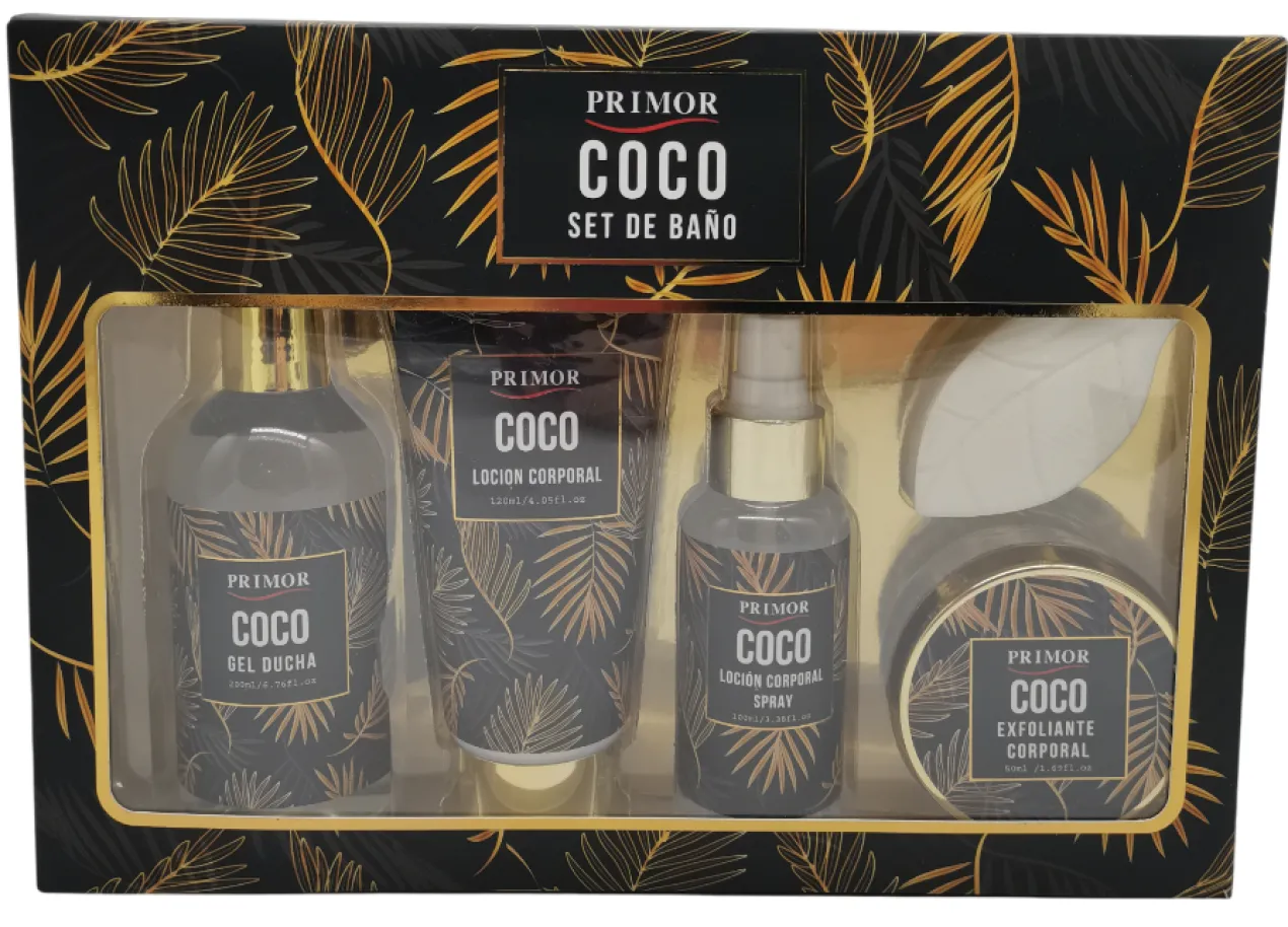 Coffret de Banho de Coco
