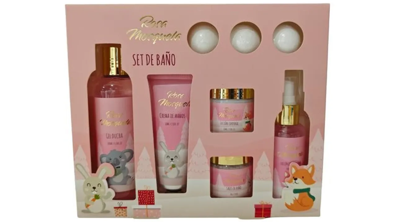 Coffret de Banho Rosa Mosqueta