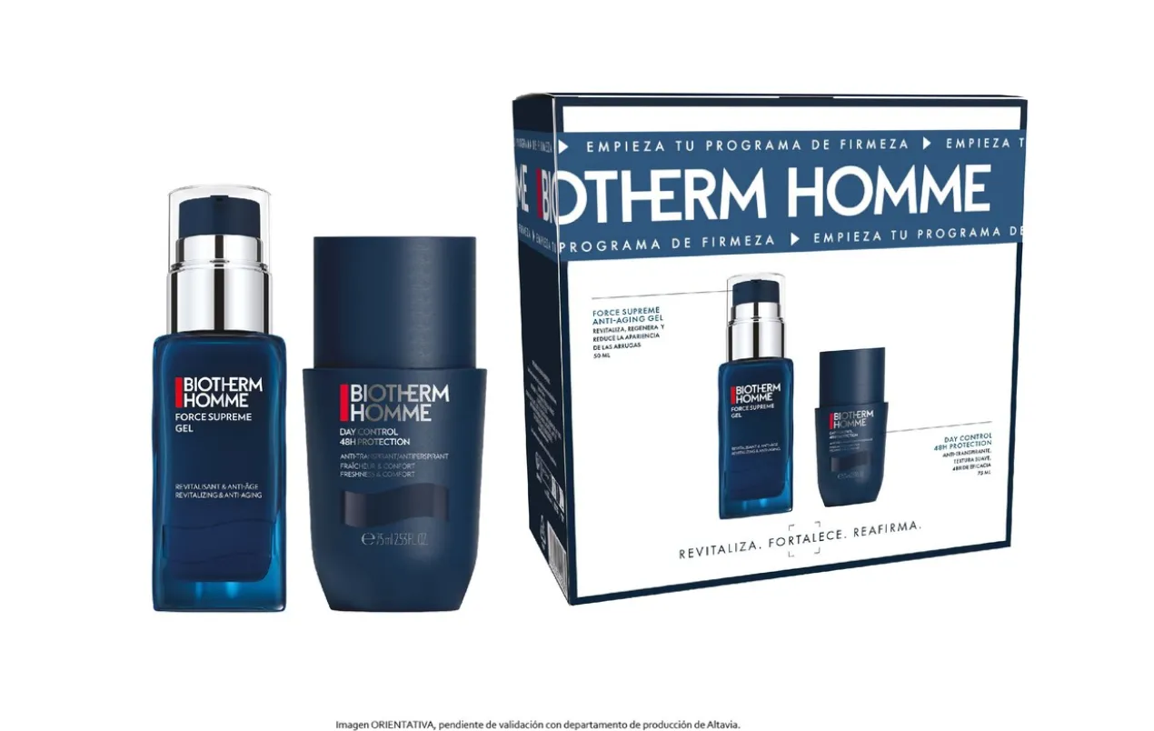 Coffret Force Supreme Homme Revitalizante e Protetor