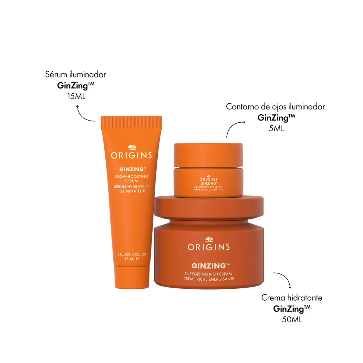 Coffret Ginzing Glowing Essentials