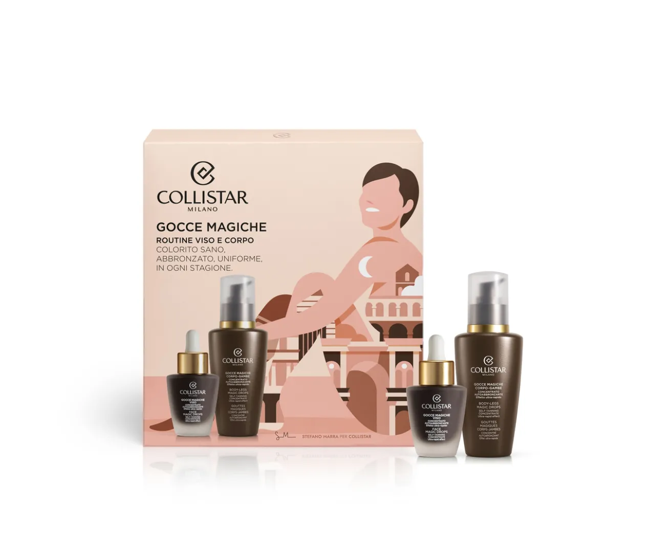 Coffret Gotas Mágicas Autobronzeadoras Rosto e Corpo