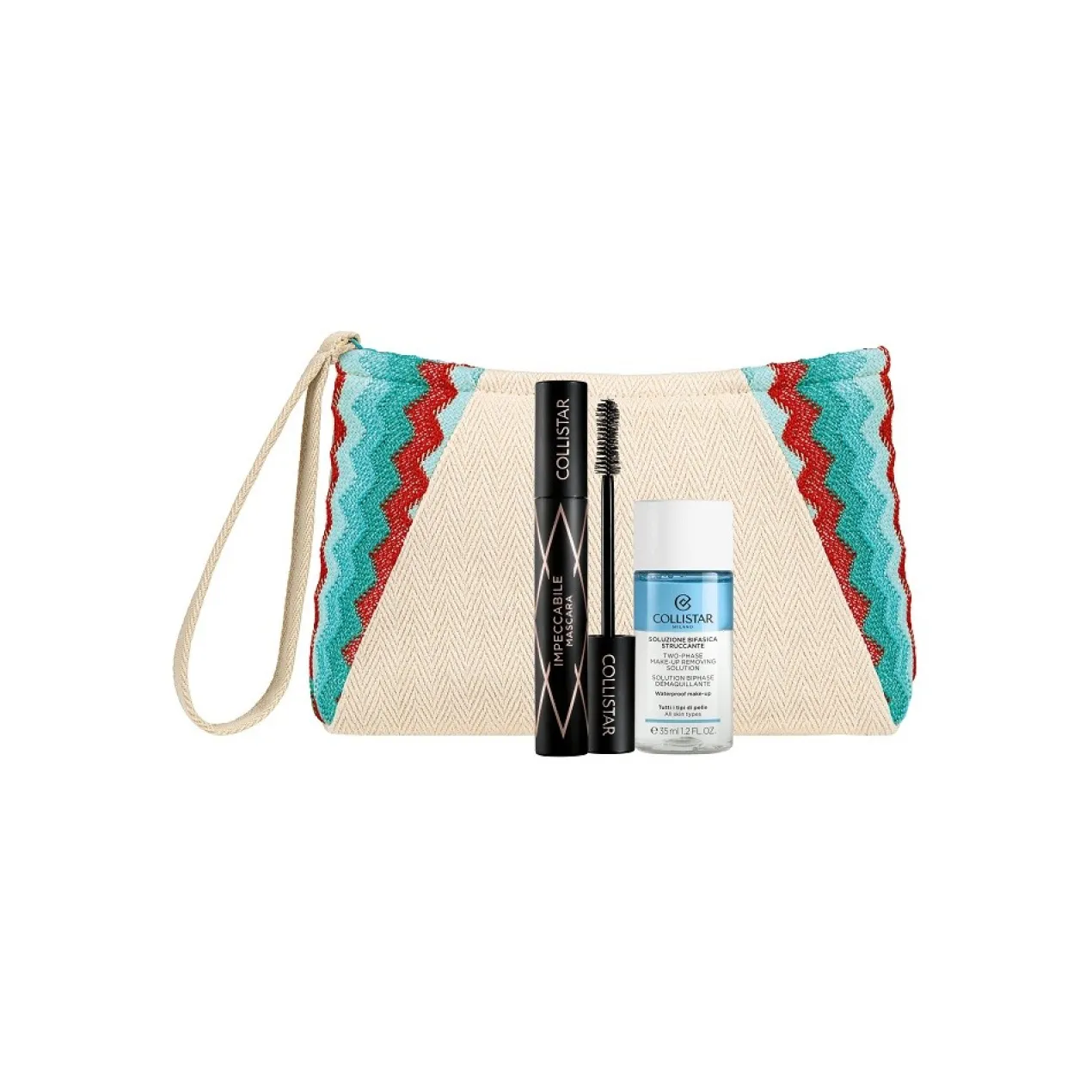 Coffret Impeccabile Máscara de Pestanas + Solução Bifásica Desmaquilhante Olhos e Lábios