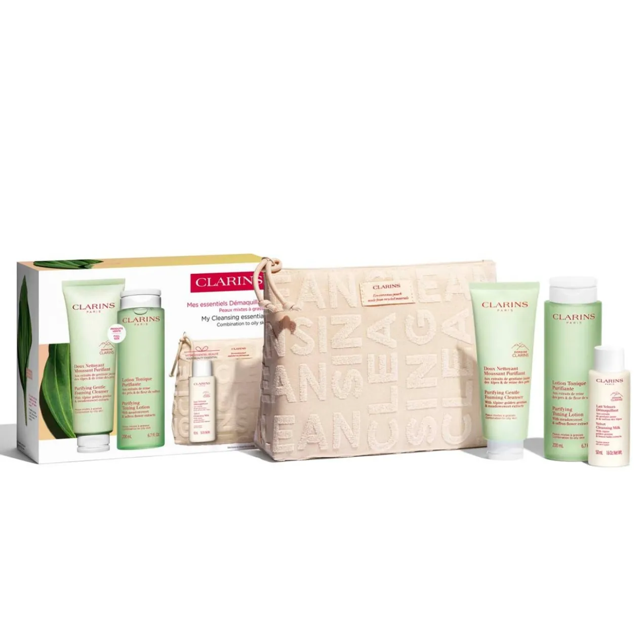 Coffret Limpeza para Peles Mistas-Oleosas