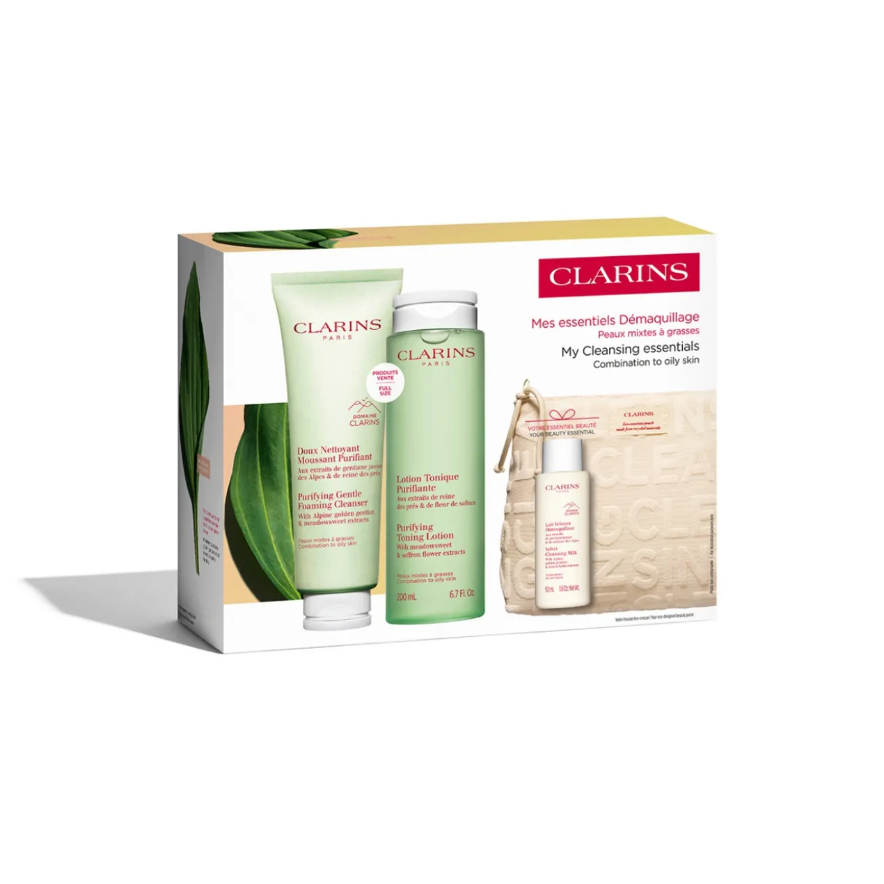 Coffret Limpeza para Peles Mistas-Oleosas