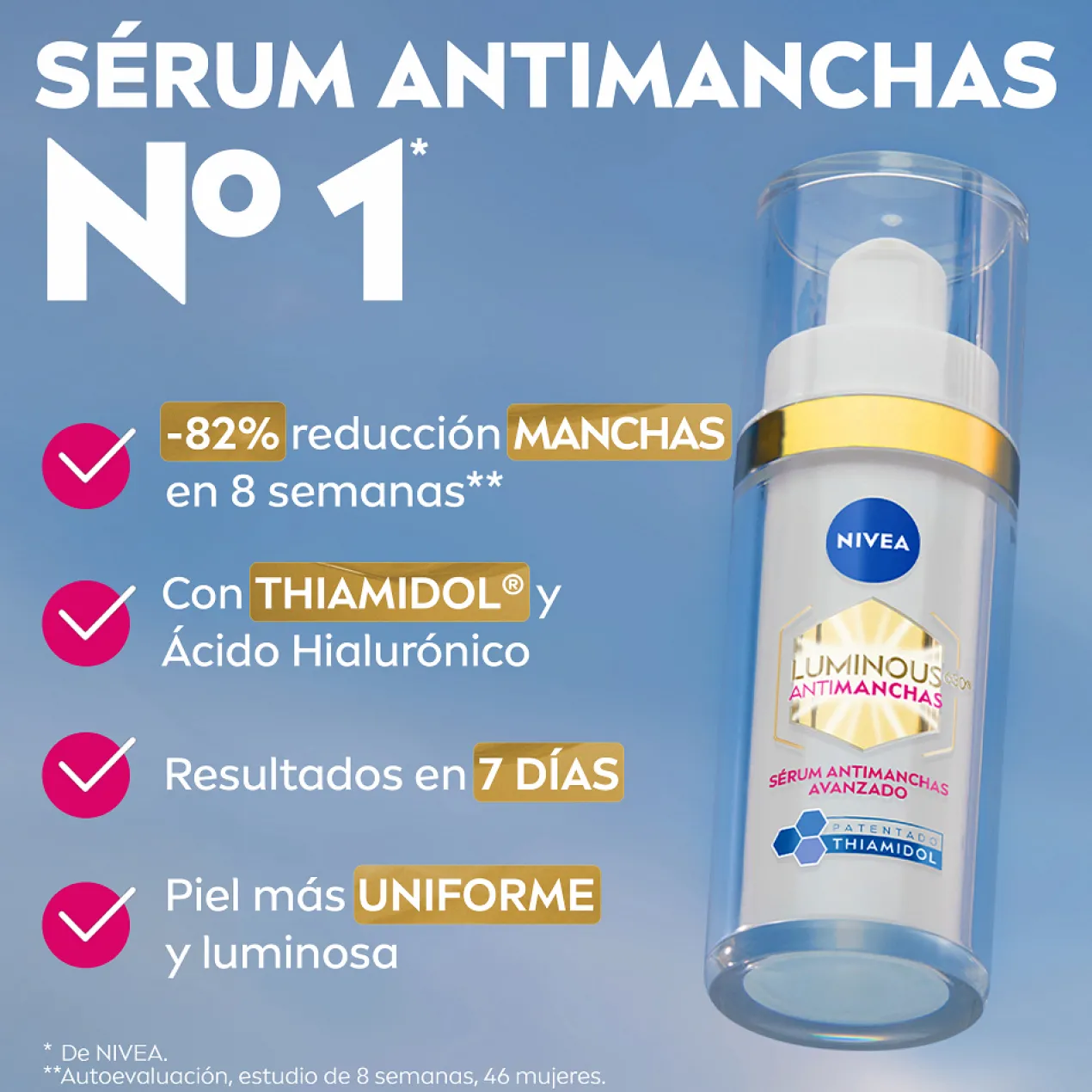Coffret Luminous 630 Antimanchas Sérum + Protetor Facial SPF50+