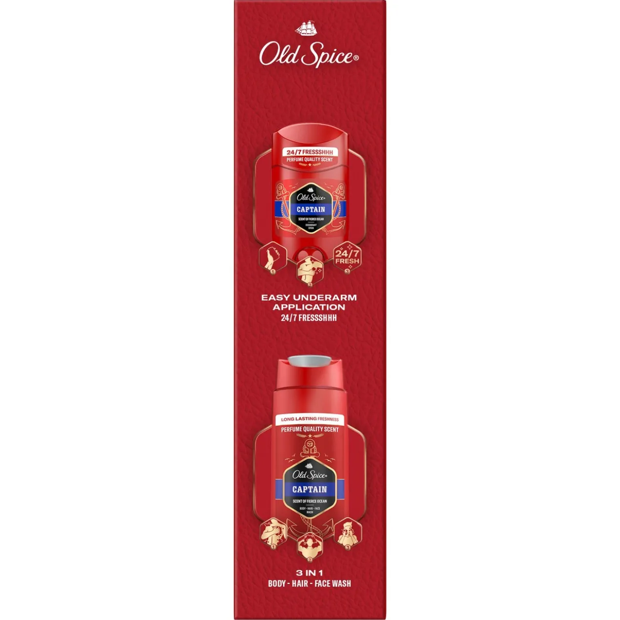 Coffret Masculino Captain