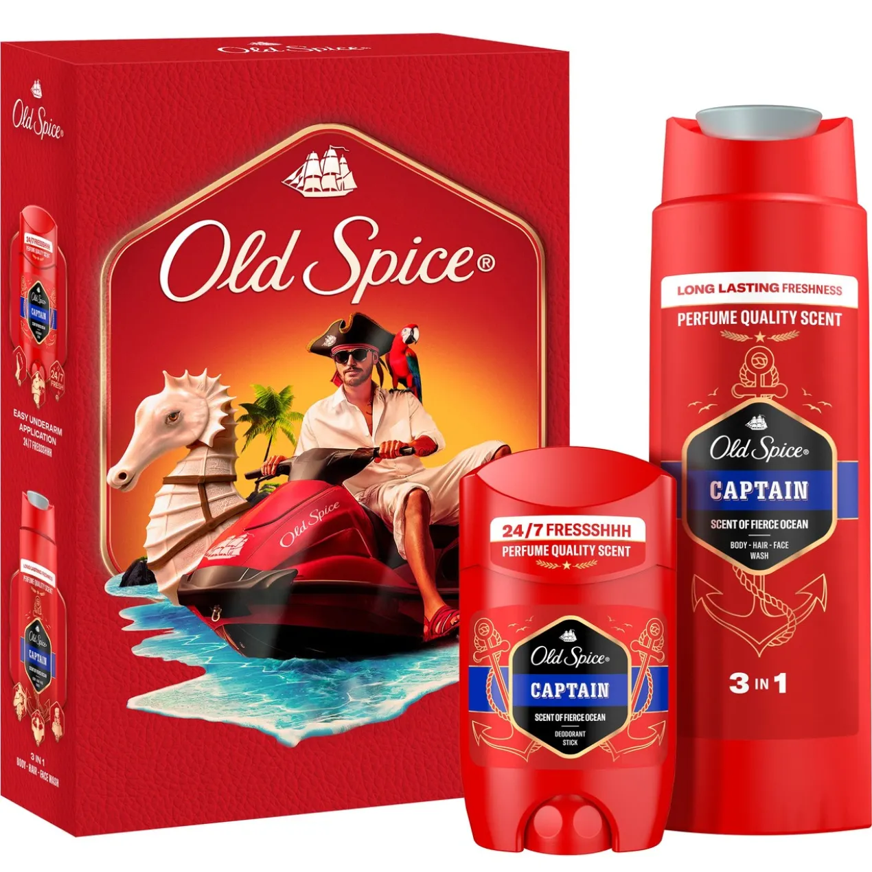 Coffret Masculino Captain