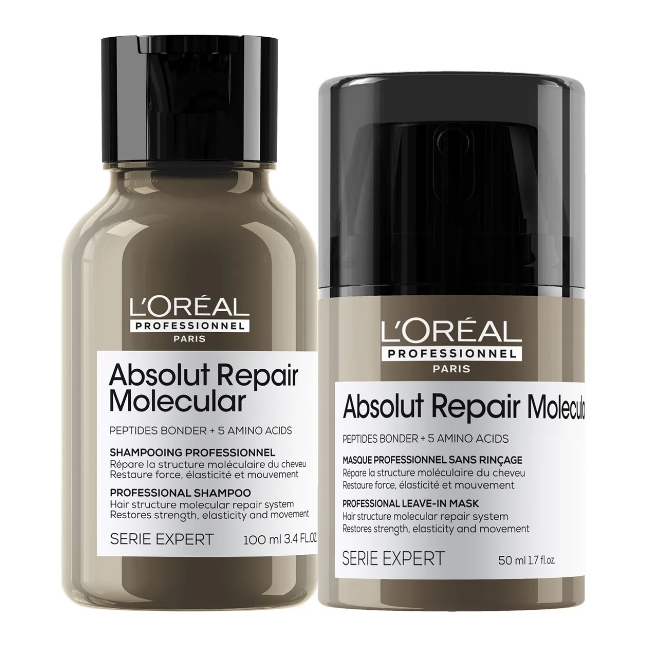 Coffret 2 Minis Absolut Repair Molecular Champô+Máscara