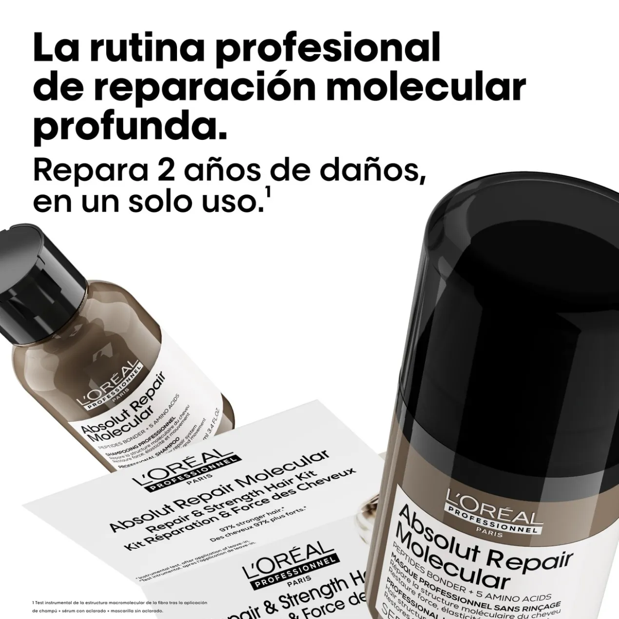 Coffret 2 Minis Absolut Repair Molecular Champô+Máscara