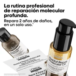 Coffret 2 Minis Absolut Repair Molecular Champô+Óleo Bifásico