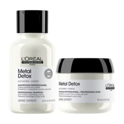 Coffret 2 Minis Metal Detox Champô+Máscara
